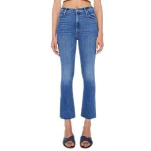 MOTHER Classic Blue Cropped Jeans